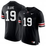 NCAA Ohio State Buckeyes Men's #19 Chris Olave Black Nike Football College Jersey YVQ3645WM